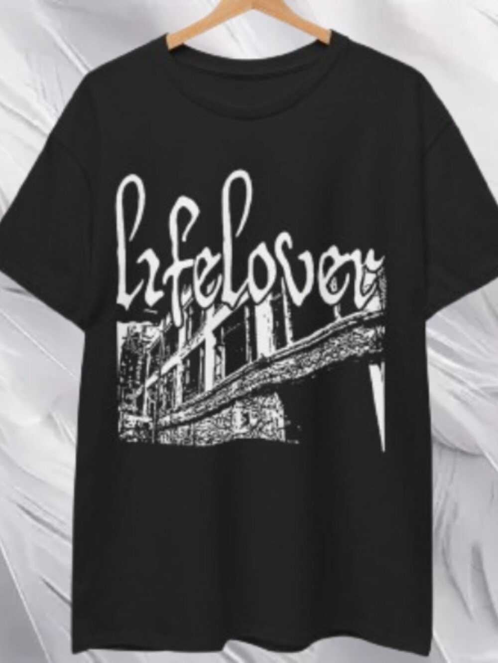 Lifelover Swedish Band T-Shirt - Depressive Rock Heavy Metal Graphic Shirt